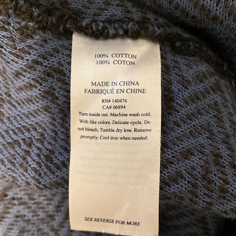 Faherty Brand Black Drawstring Joggers Medium - image 7